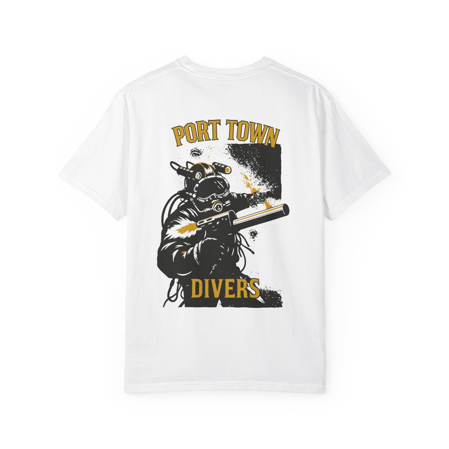 Port Town Divers When I Move I Slice Tee
