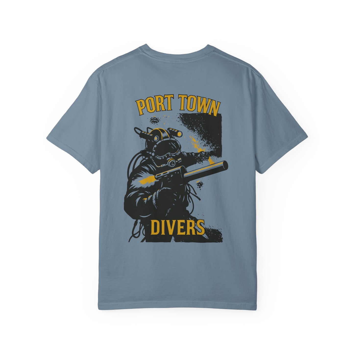 Port Town Divers When I Move I Slice Tee