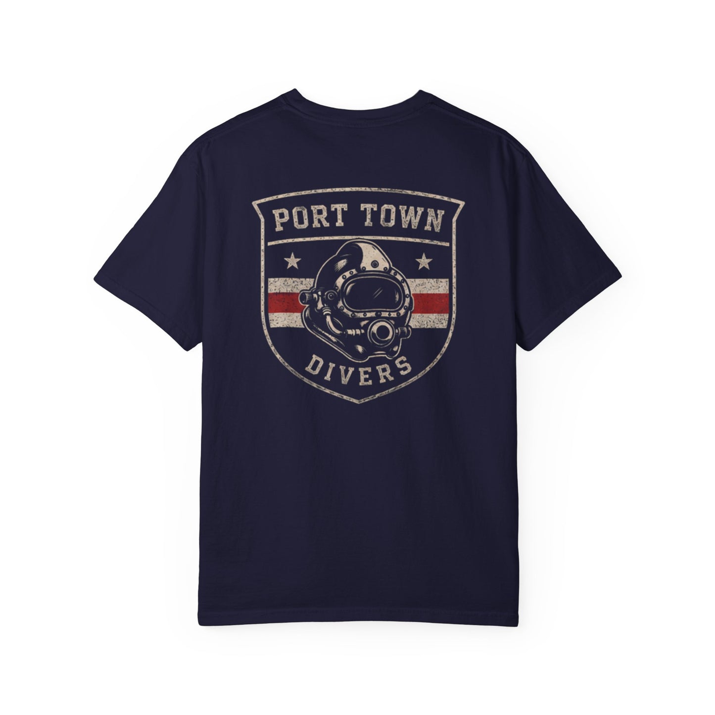 Port Town Divers Patriot Crest Tee