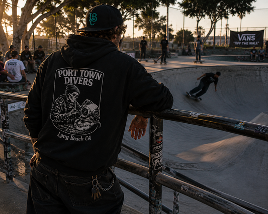 Port Town Divers Hat Inspection Hoodie