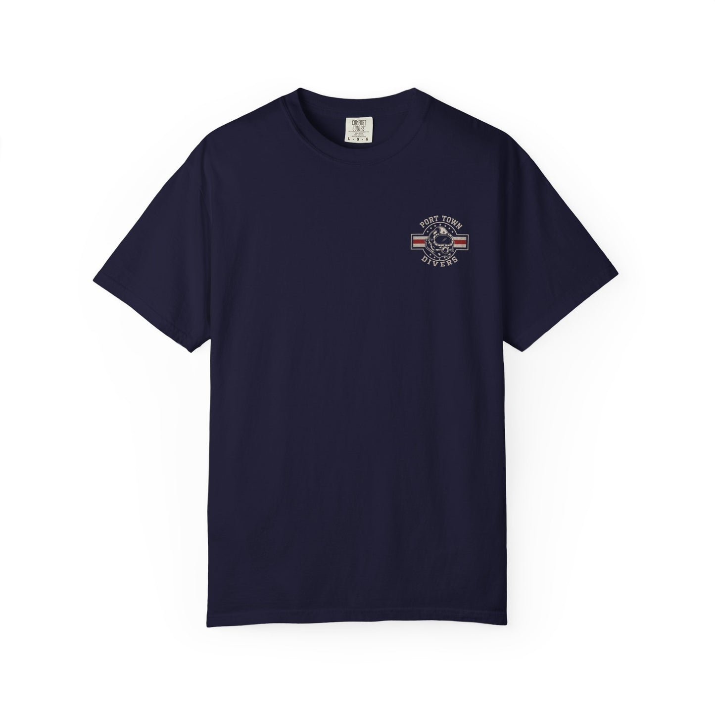 Port Town Divers Patriot Crest Tee