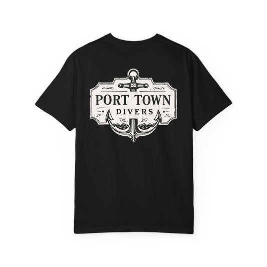 Port Town Divers Anchor and Iron Tee