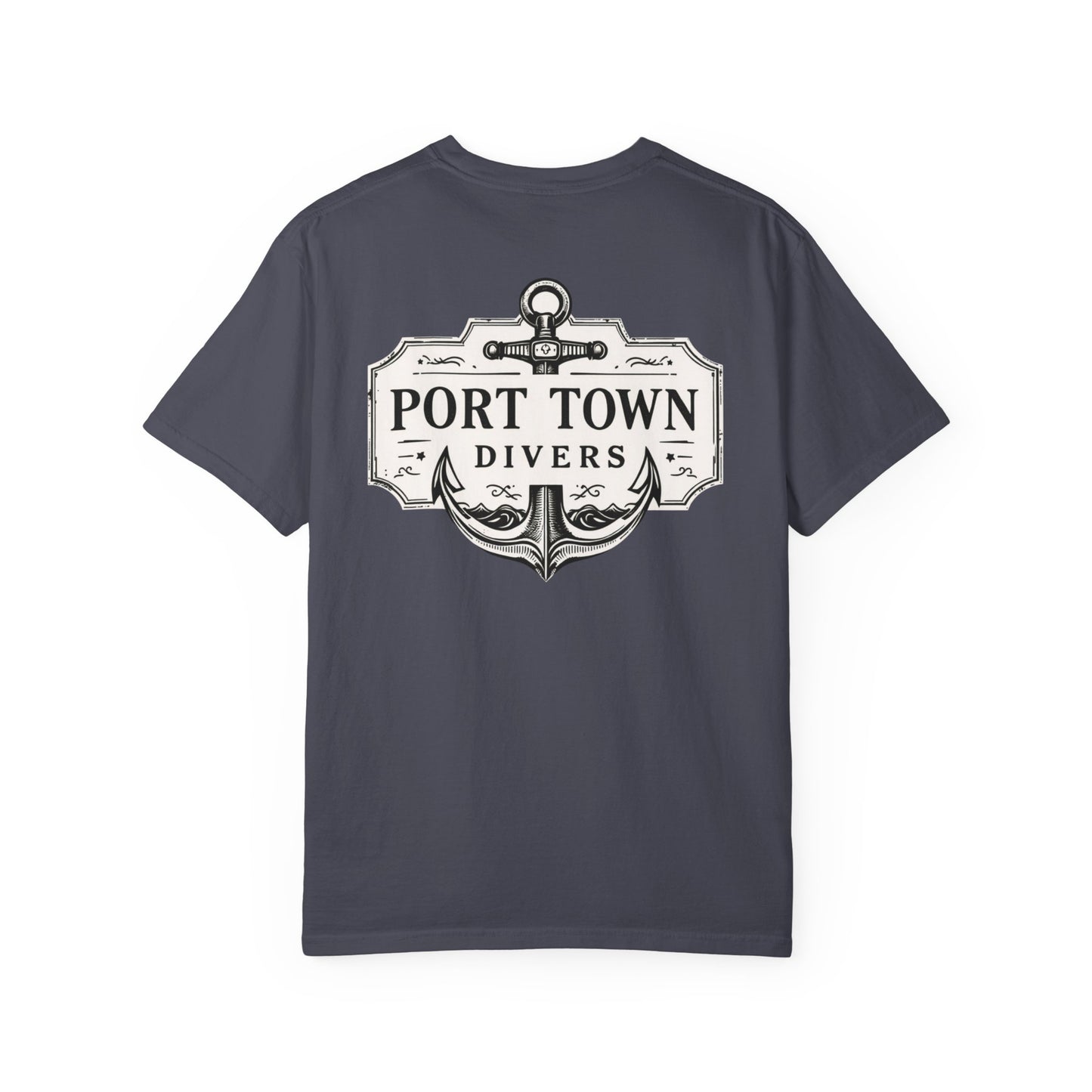 Port Town Divers Anchor and Iron Tee