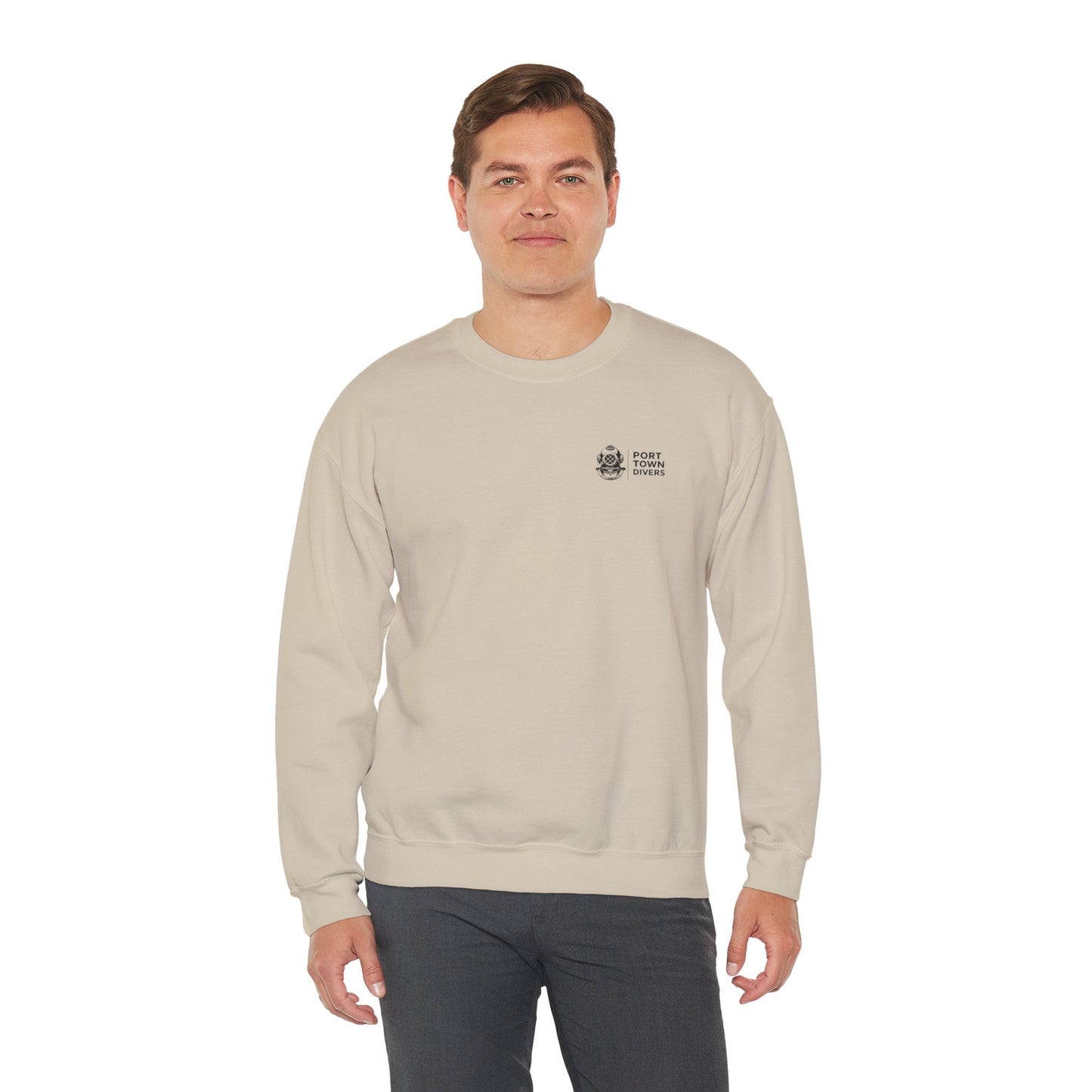Port Town Divers Fire Boat 20 Crewneck