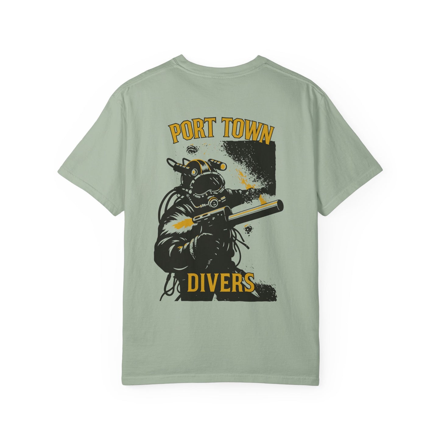 Port Town Divers When I Move I Slice Tee