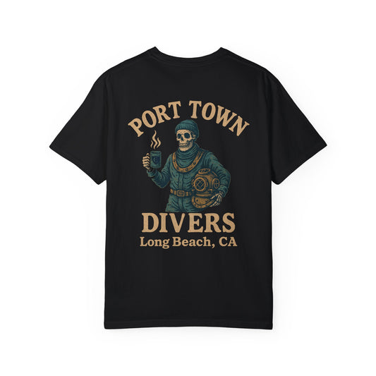 Port Town Divers Stay Caffeinated My Friends Tee